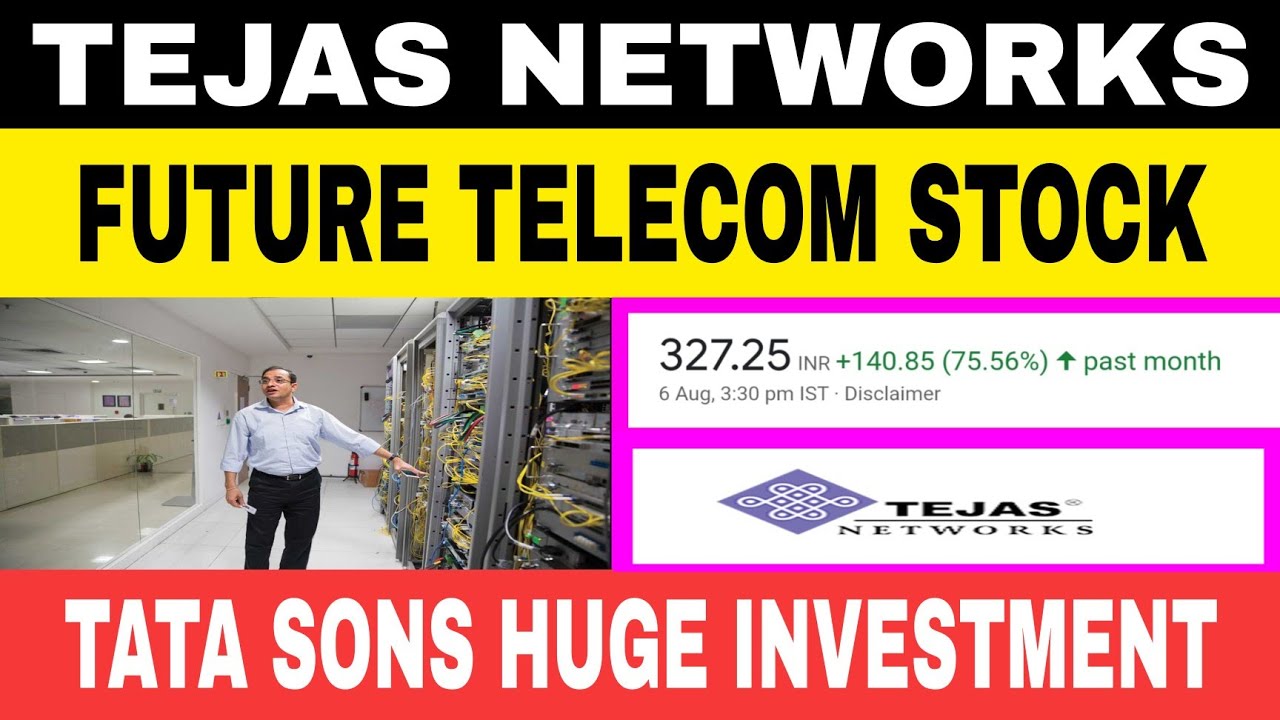 Tejas Networks Stock analysis | Tata Sons huge investment | 5 g 6g plans #tejasnetworks #tatasons