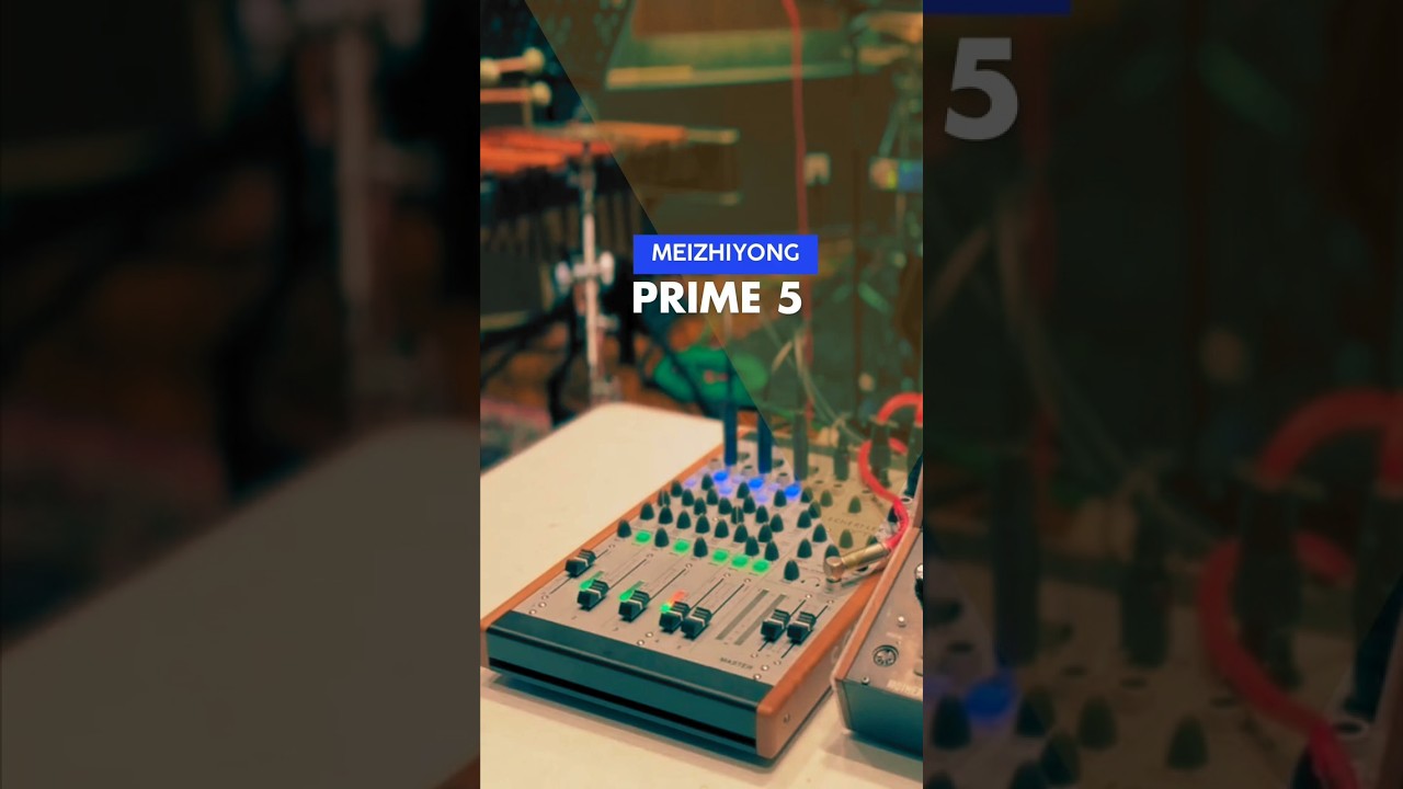 Mei Zhi Yong from China is able to saturate with ARTHUR PRIME 5 compact mixer!