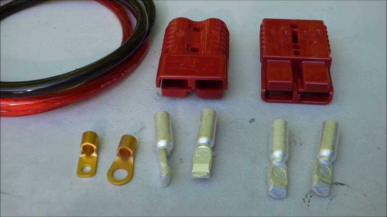 Anderson SB175 Quick Connect Plugs for Roller Starter