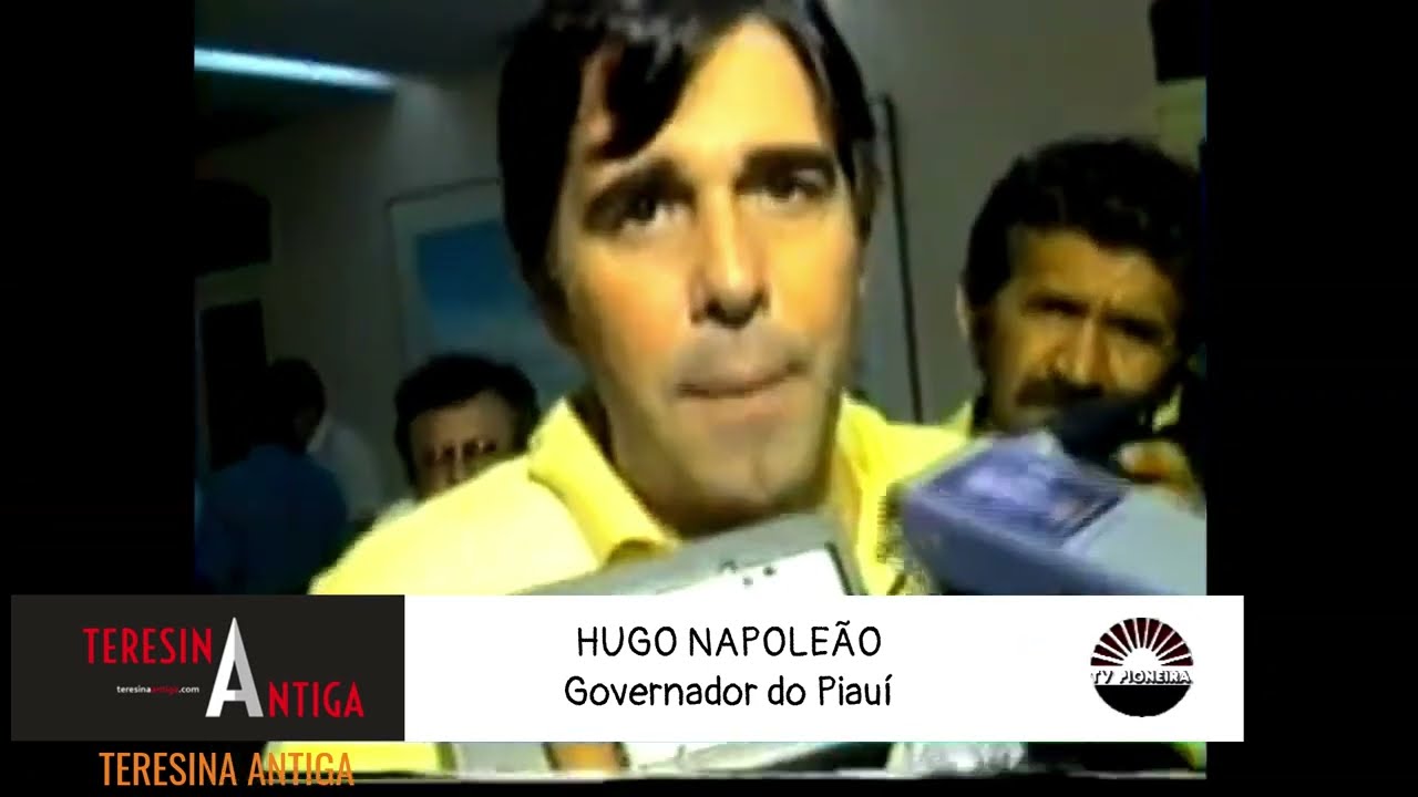 Governador Hugo Napoleão cogita Freitas Neto como seu sucessor - TV PIONEIRA (1986)