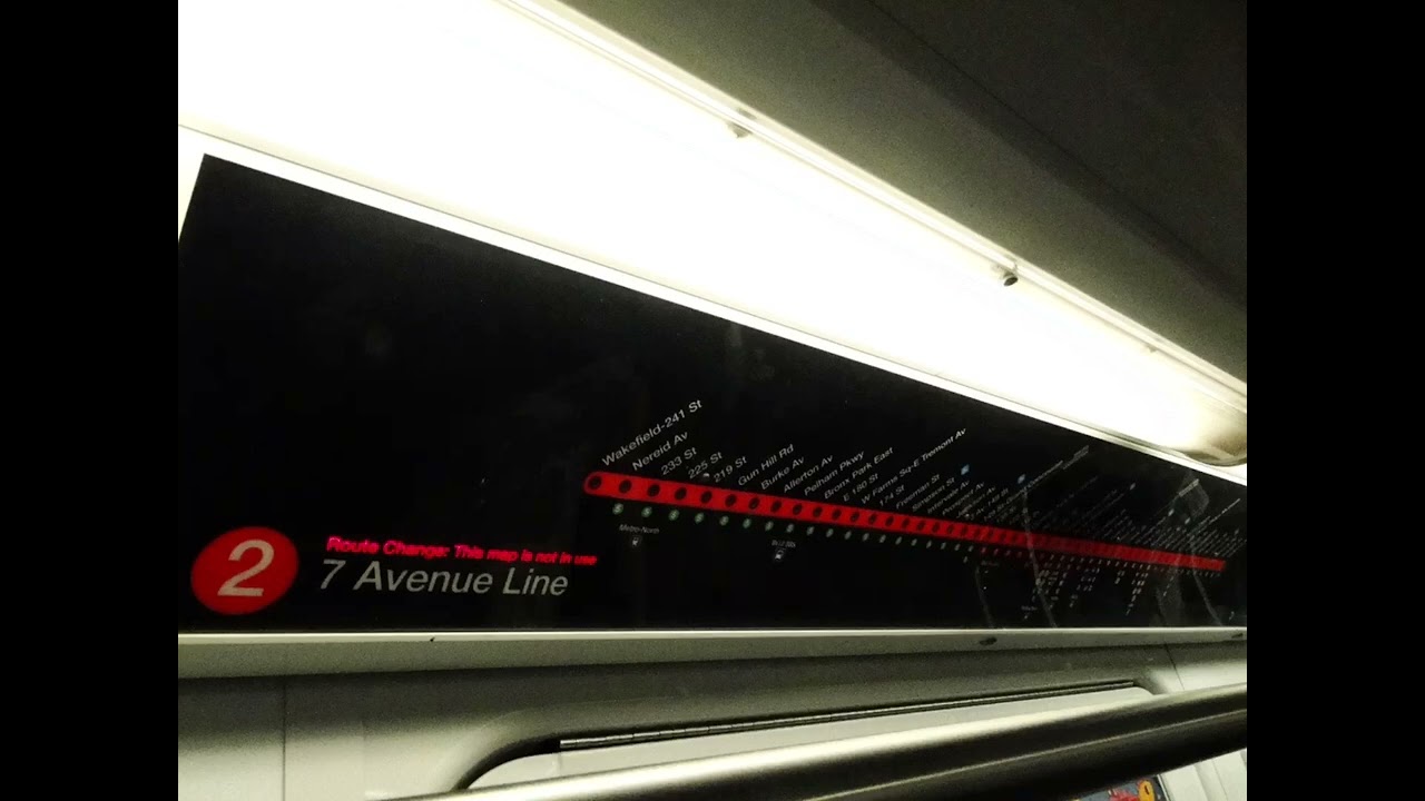 NYCA || R142 (2) Train Announcements To Wakefield 241st Street || Via 7th Avenue Express