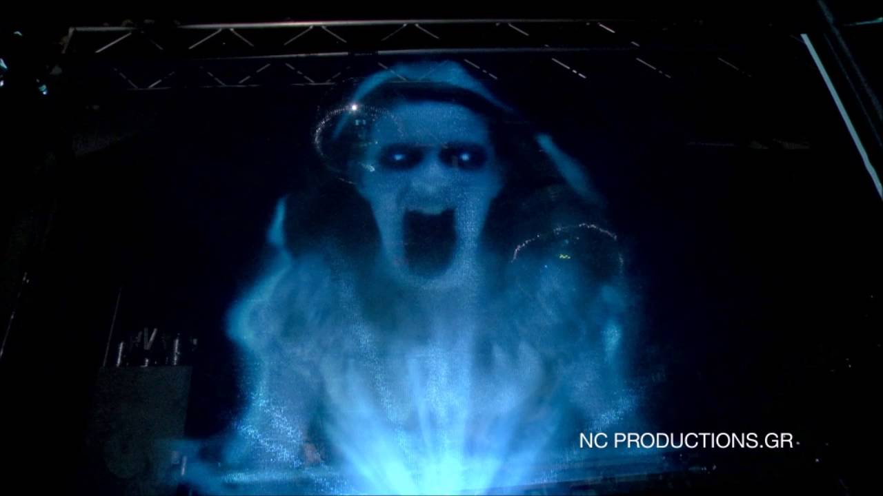 3D Ghost Hologram Projection
