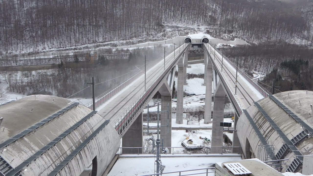 ICE 3 (BR 403) 250 Km/h @ Filstalbr&uuml;cke - SFS Wendlingen-Ulm