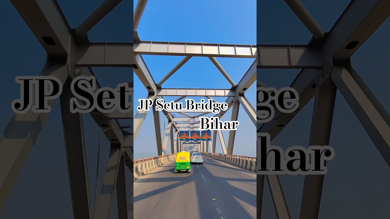 JP Setu Bridge Straight View 🔥