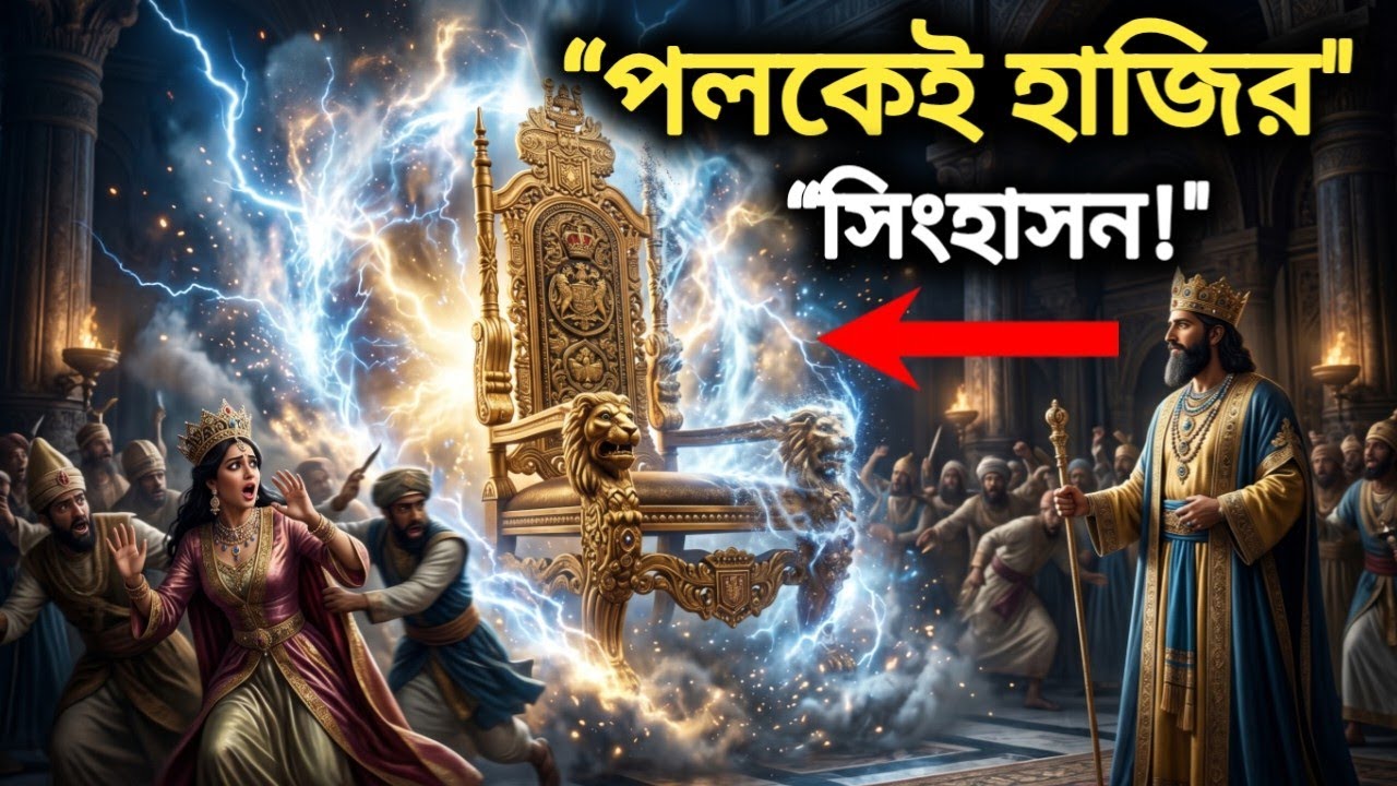🔥 হজরত সুলাইমান (আ.) ও রানী বিলকিস — জিনের রাজকন্যার অজানা প্রেমকাহিনি | Saba Kingdom Mythical Tale