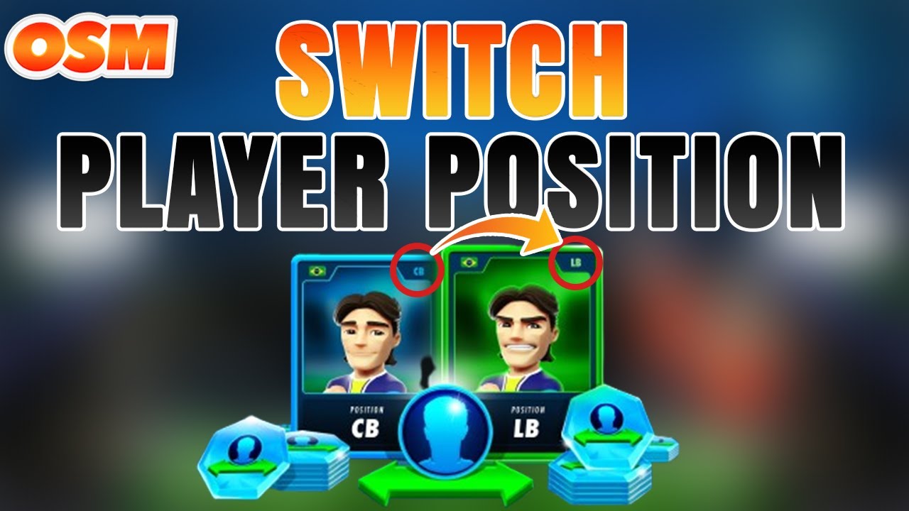 (OSM25) How To Switch Player Position on Oline Soccer Manager 2025