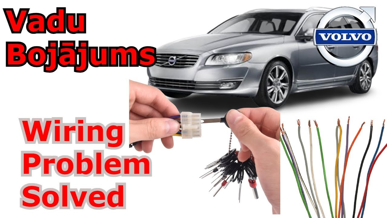 ✅ VOLVO V70 Brauco Noslāpst (Engine Stop) Elektroniskās sistēmas Remonts ✓Restoration