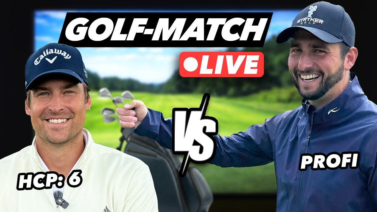 Ich spiele gegen einen Ex-Tourspieler 😳 | Gut Golf gegen Paddy Kopp LIVE