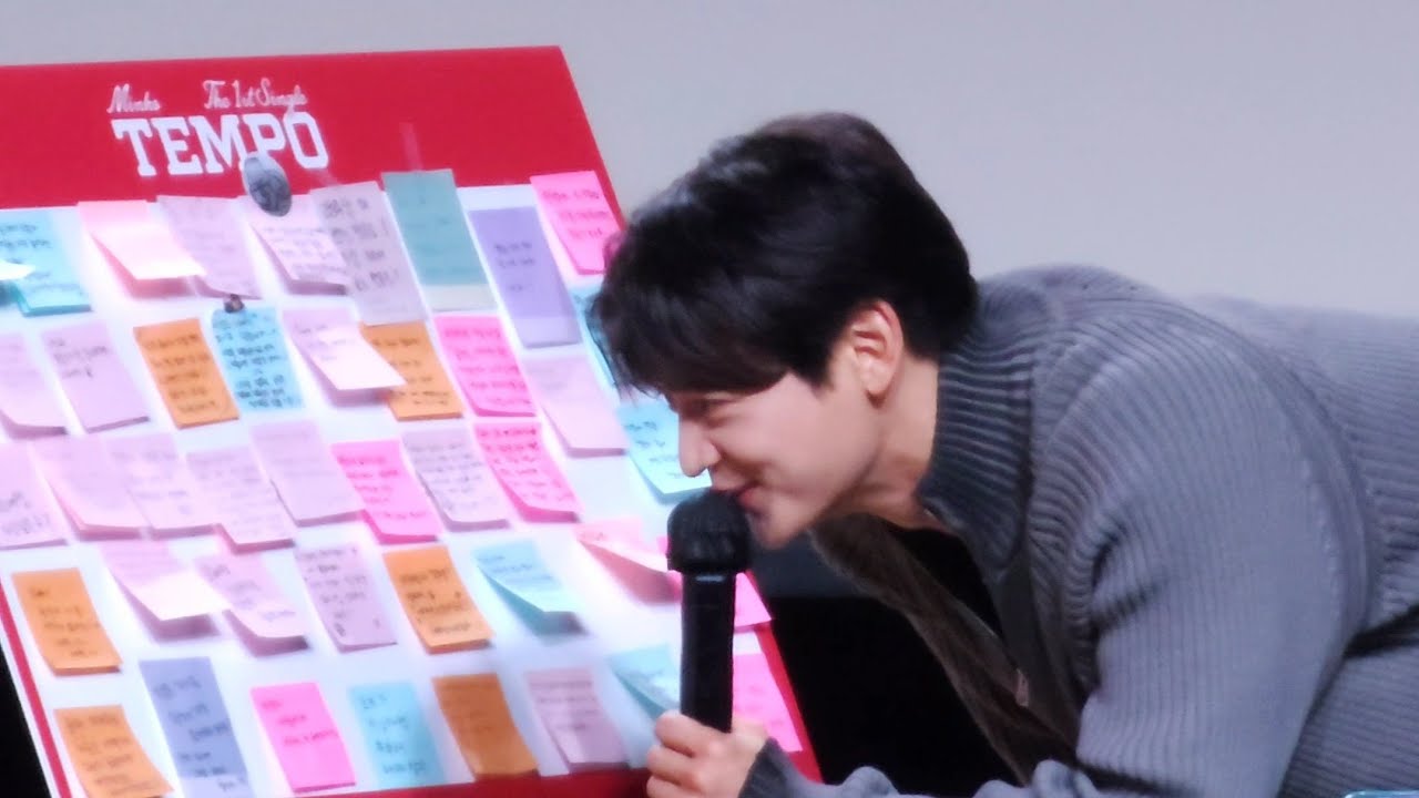 260106 위드뮤 팬싸인회 민호 | QnA | Minho Withmu Fansigning event QnA 