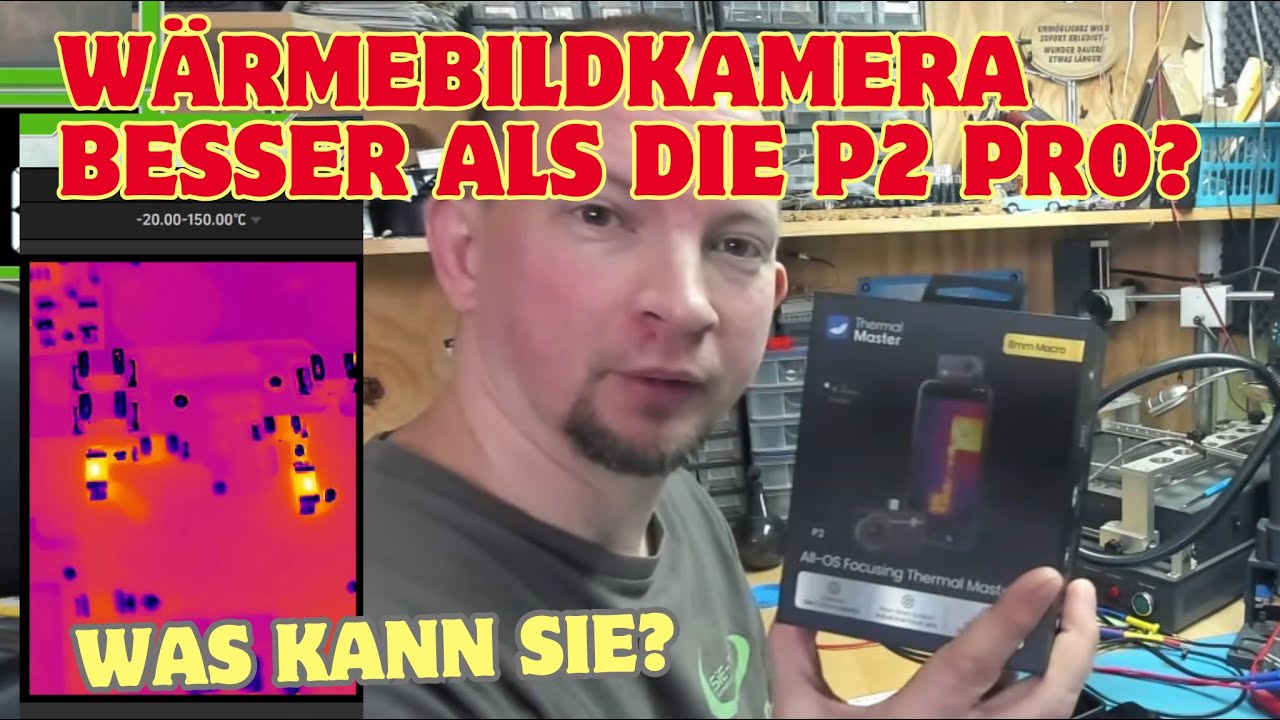 Thermal Master P3 Wärmebildkamera - die beste für Mainboardreparatur