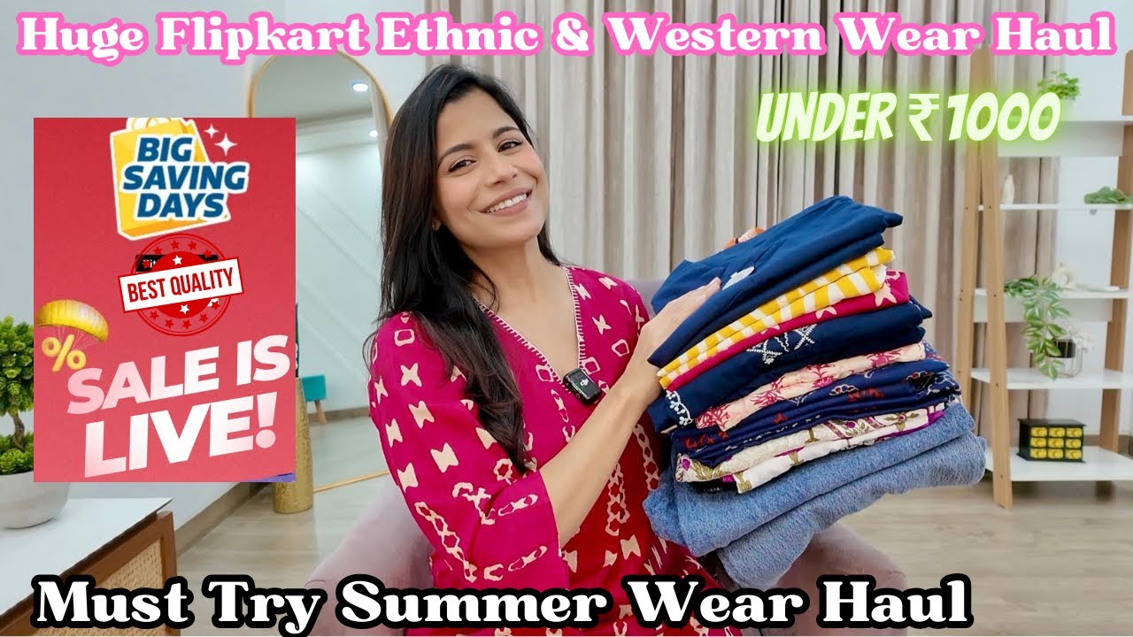 2026 Flipkart Summer Kurta Set, Co-ord Set & Jeans Haul Under ₹1000 #affiliate