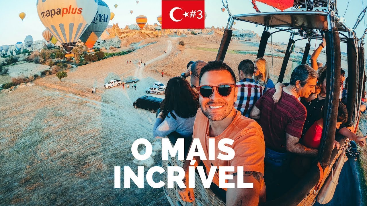 COMO É VOAR DE BALÃO na CAPADÓCIA - Turquia #3
