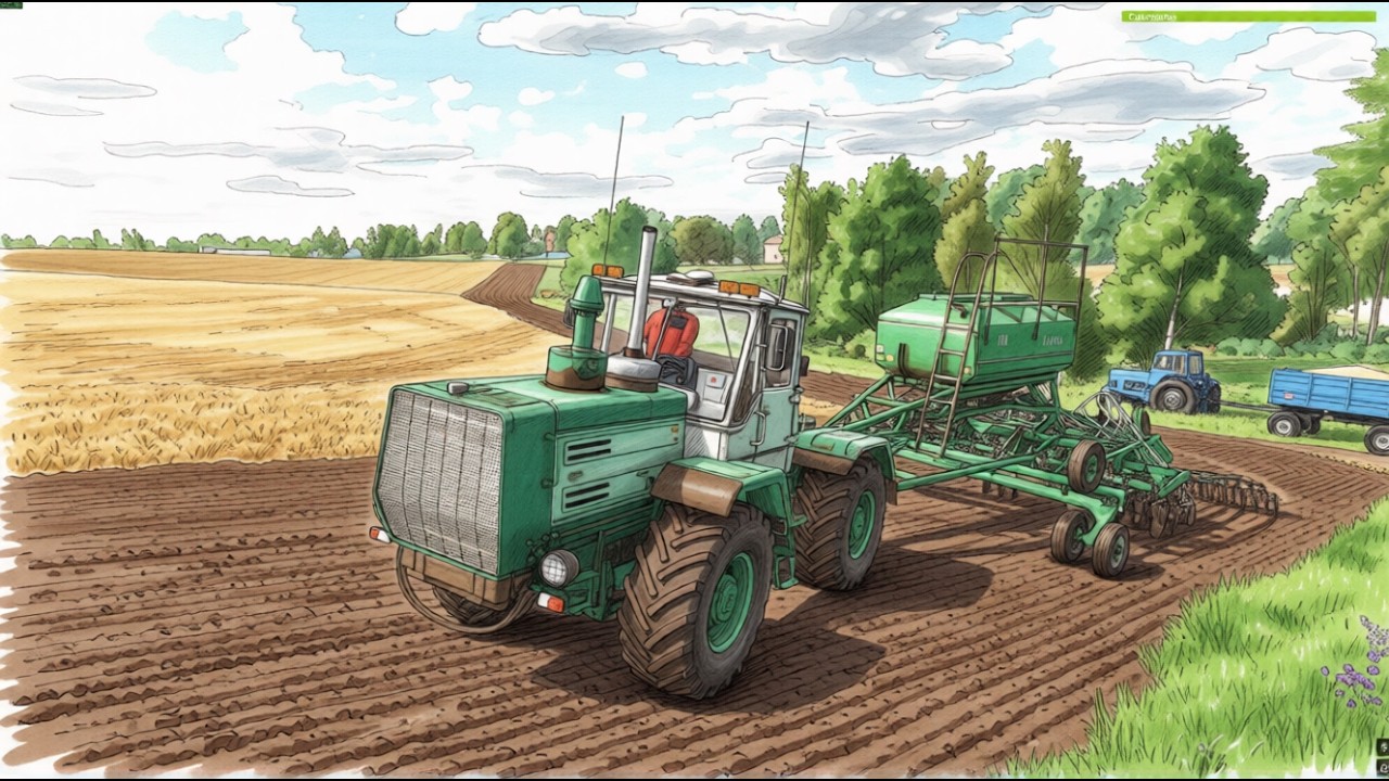 ПОСЕВНАЯ НАЧАЛАСЬ - Farming Simulator 25