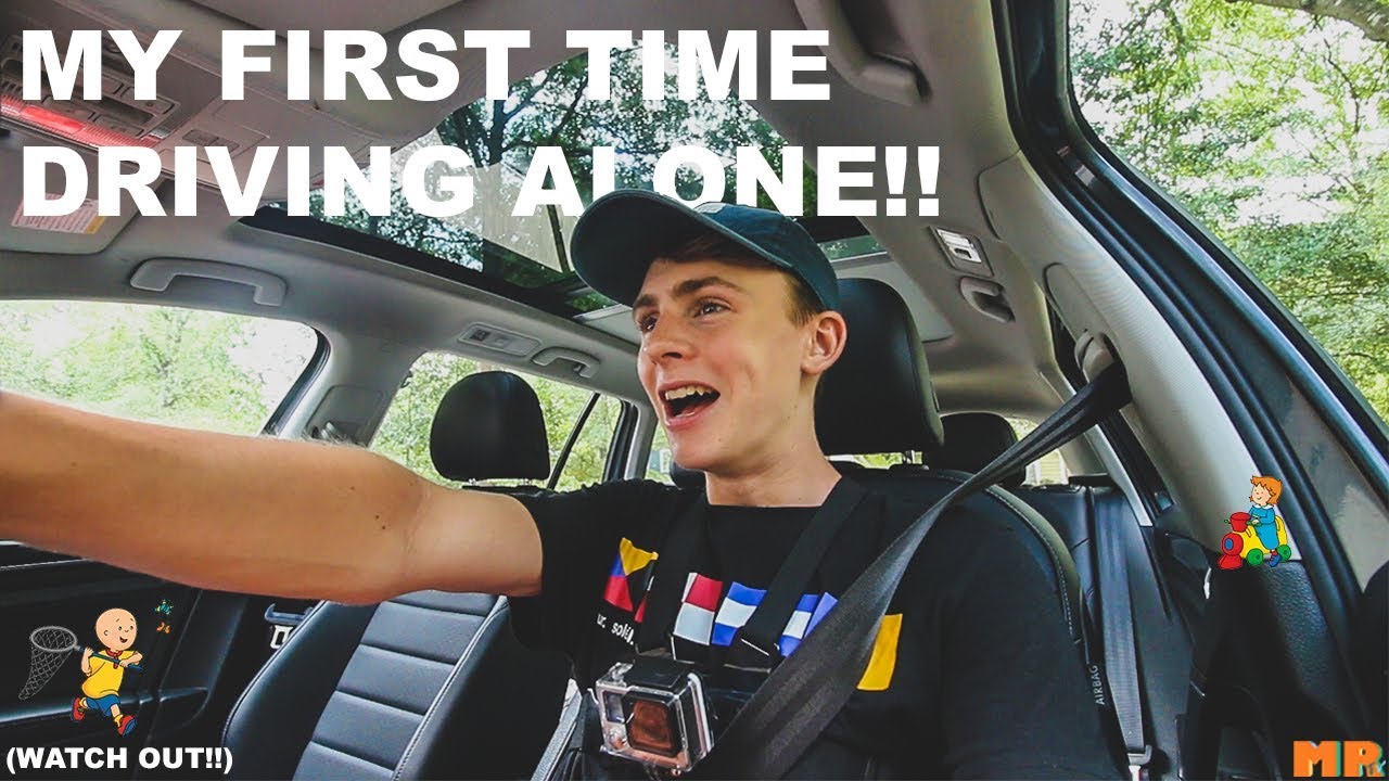 MY FIRST TIME DRIVING ALONE!!