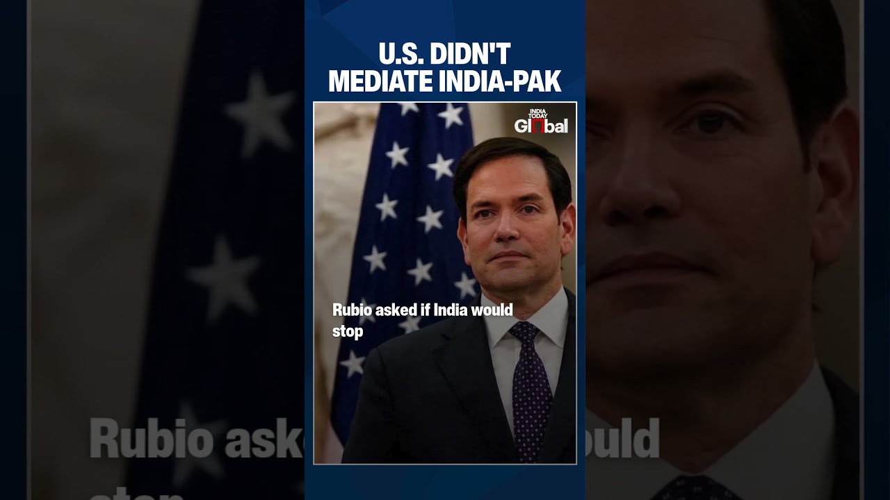 US Didn’t Mediate  India Warned Before Airstrikes  No Talks, Just Retaliation