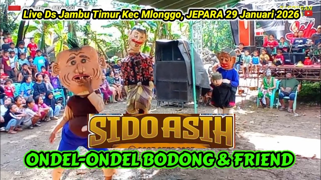 13 Ondel-ondel Lucu Bodong & Friend | SIDO ASIH Barongan Jepara | Khitanan Azlan - Jambu Timur