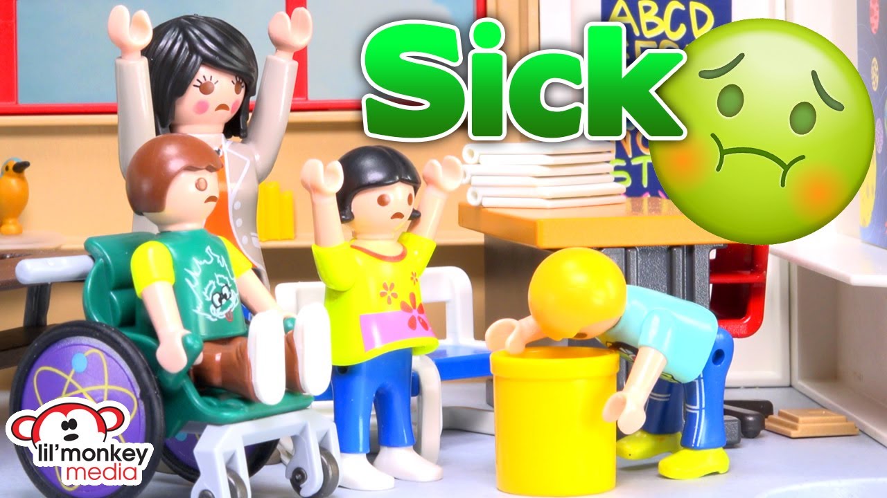 Ricardo Family 🤢 Johnny Gets Sick At School!