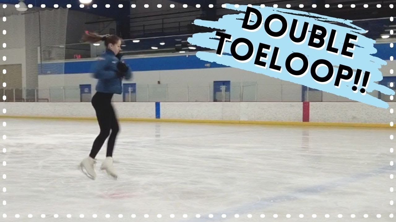 How To Do A Double Toeloop! - Figure Skating Tutorial