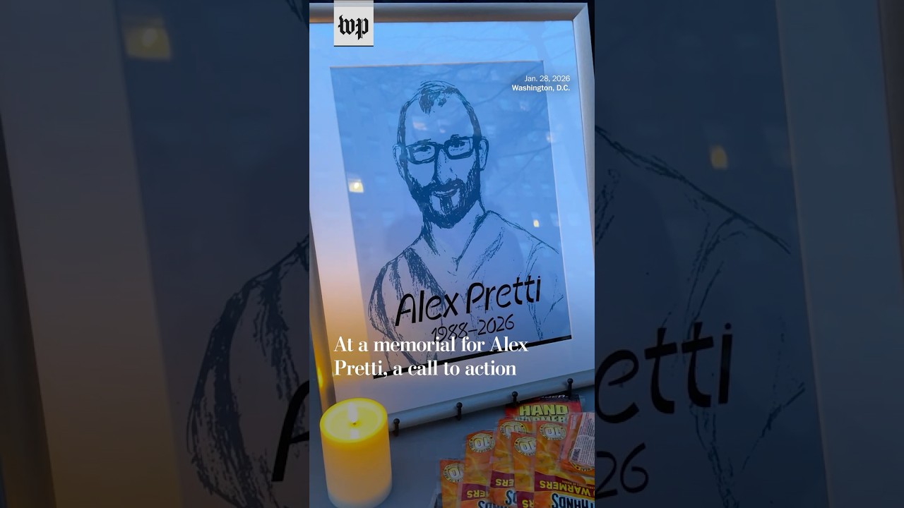 At a memorial for Alex Pretti, a call to action