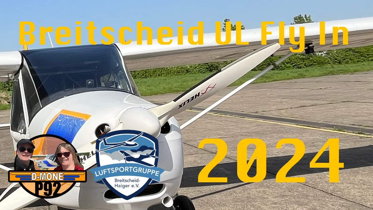D-MONE fliegt zum HLB UL Fly In 2024 - Breitscheid
