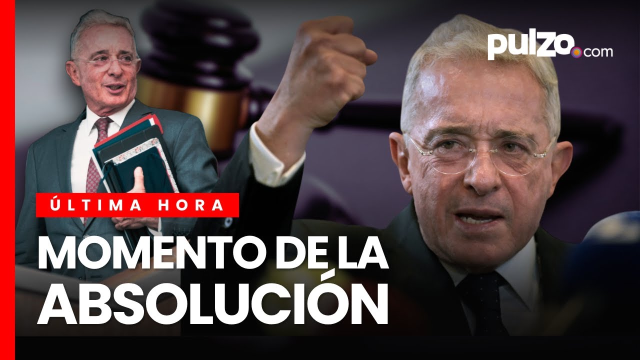 Momento en que Álvaro Uribe Vélez es absuelto por Tribunal de Bogotá y se revoca condena