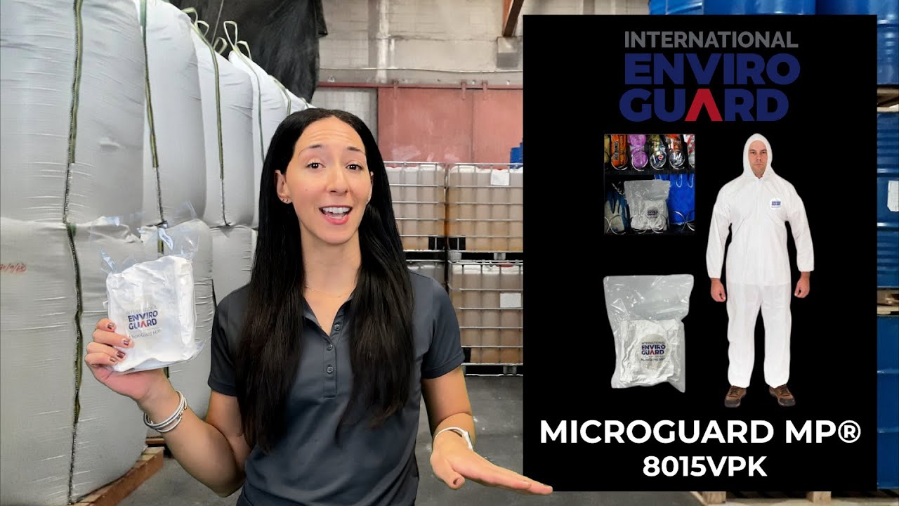 Two Minute Tuesday: International Enviroguard MicroGuard MP® 8015VPK Microporous Coverall Vend Pack
