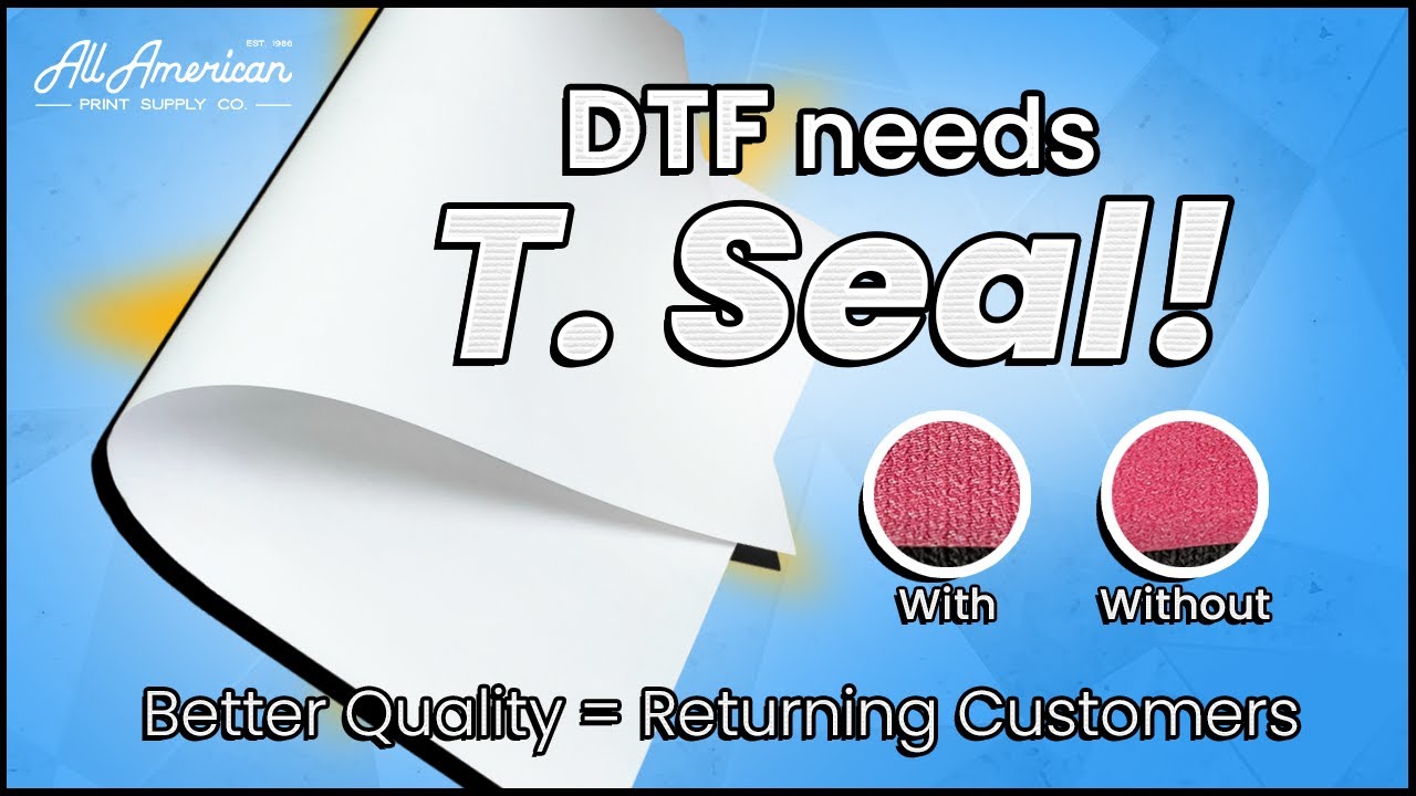 Один трюк для улучшения DTF-печати — T. Seal