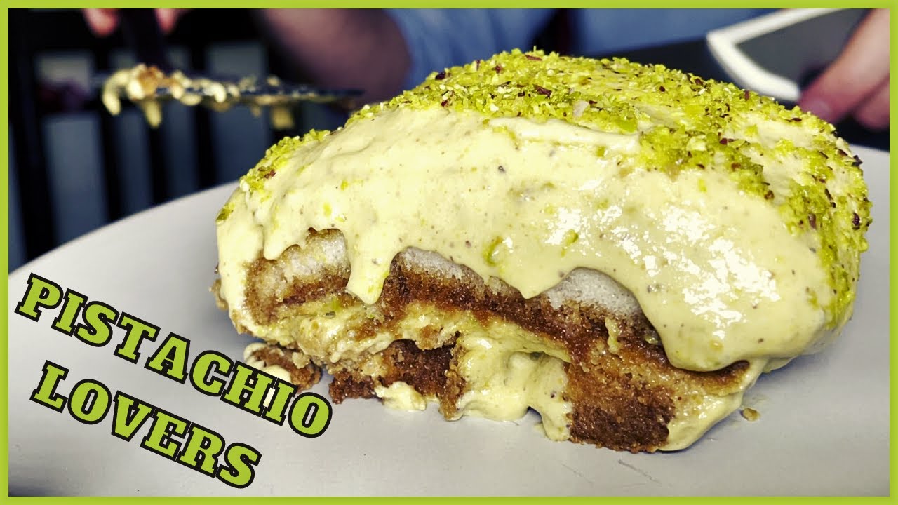 TIRAMISU AL PISTACCHIO - UN PASTICCIERE CI AIUTA A FARE IL DOLCE PIU BUONO DEL MONDO !