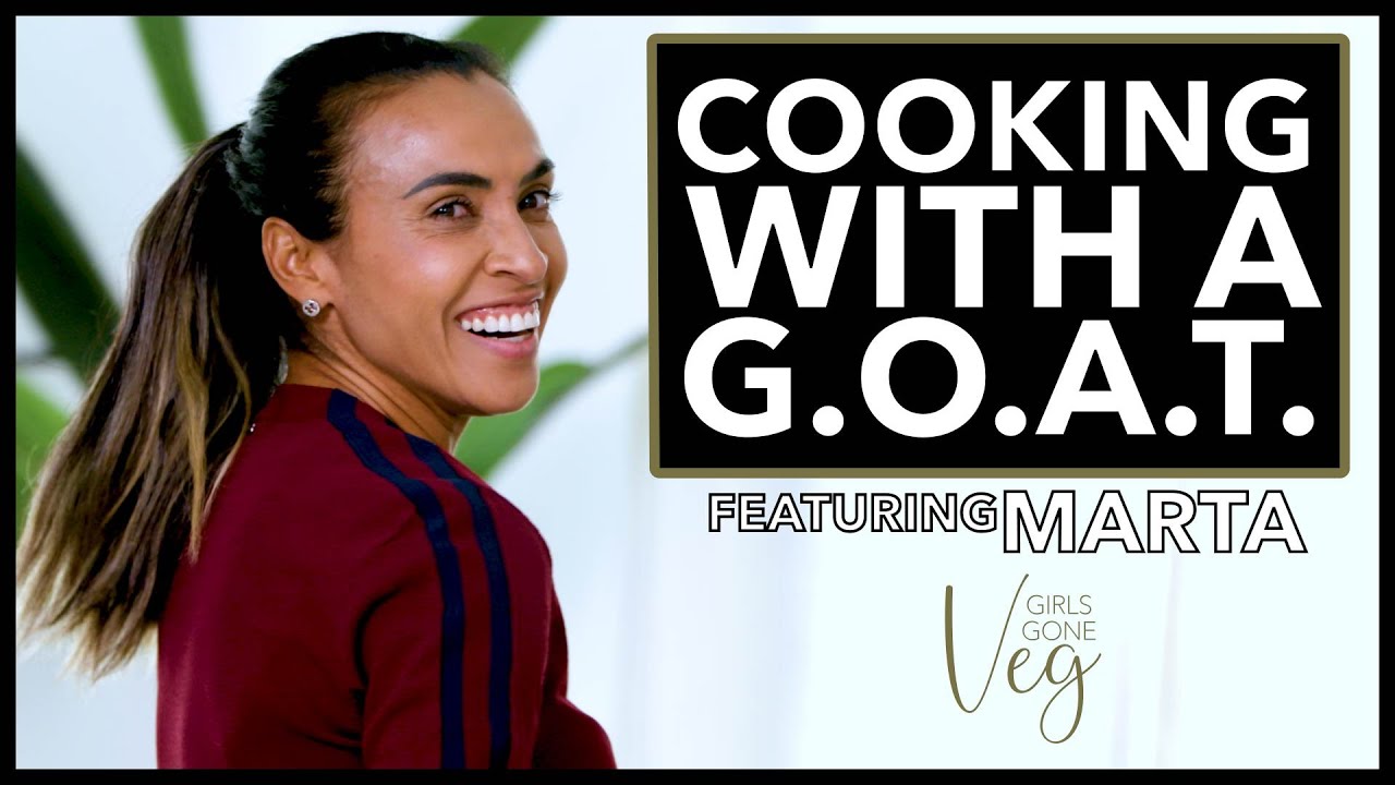 Cooking With A GOAT: Girls Gone Veg w/Marta  | I AM ATHLETE
