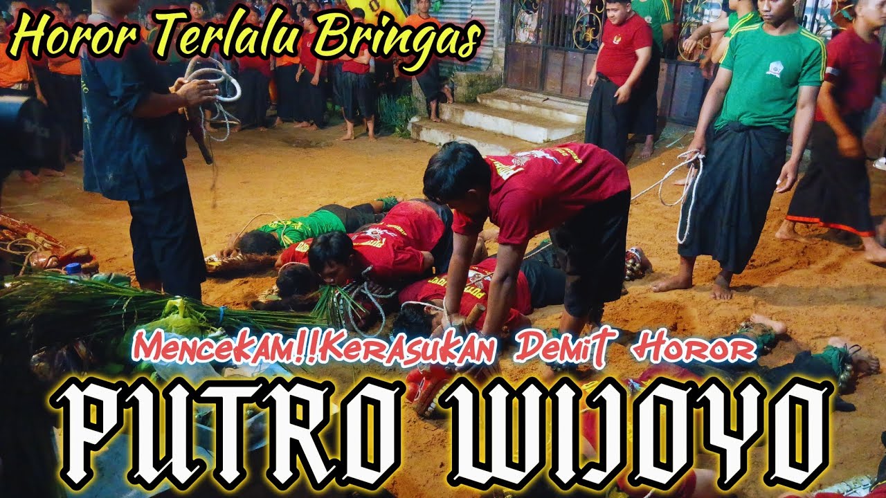 KALAPAN HOROR TERLALU BRINGAS😱 PUTRO WIJOYO KERASUKAN DEMIT HOROR LIVE in KREWEH SINGOSARI