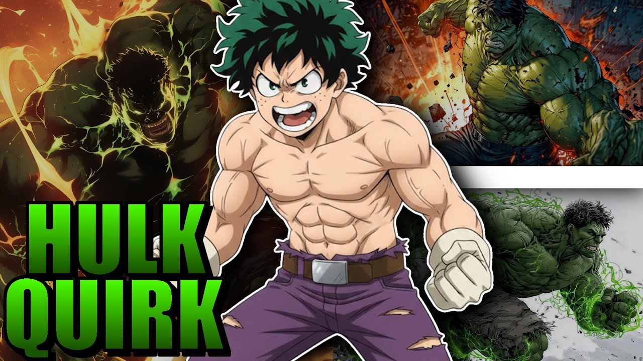What If Deku Had Hulk Powers?