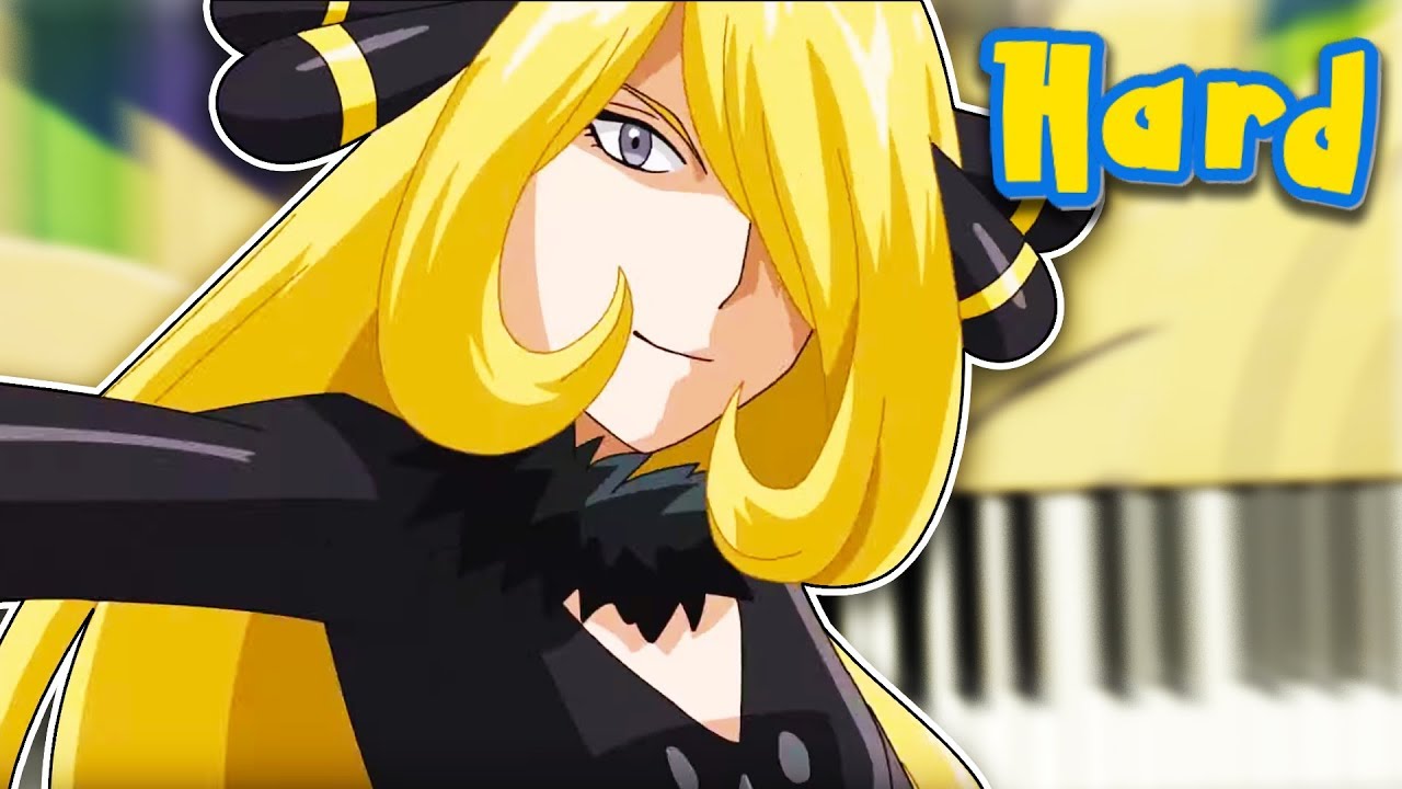 Battle! Champion Cynthia Music - Piano Tutorial