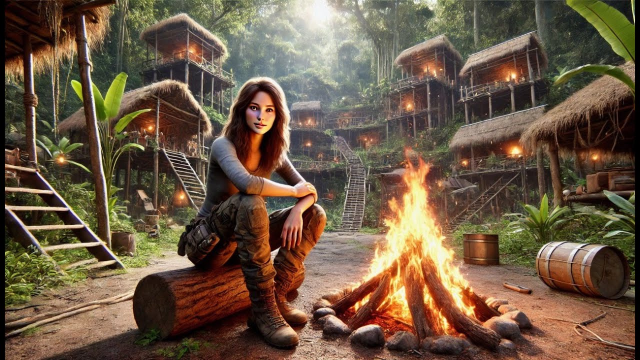 They Said the Jungle Would Swallow Them—The Human Made Fire Paths and Village from Trees | HFY Story