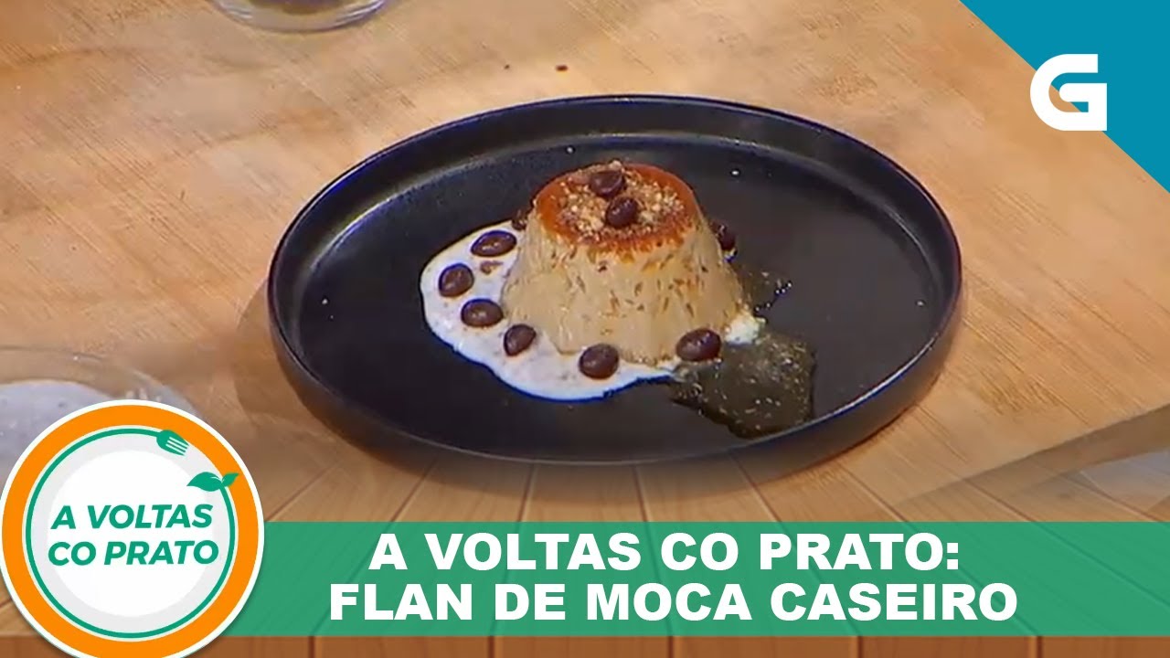 A voltas co prato: Flan de moca caseiro