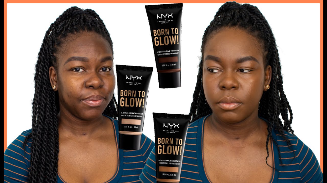 NYX Born To Glow Naturally Radiant Foundation Review + Wear Test | Mocha