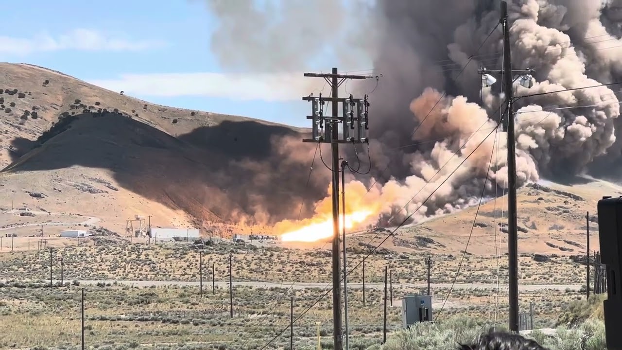 Rocket Motor flight test - BOLE