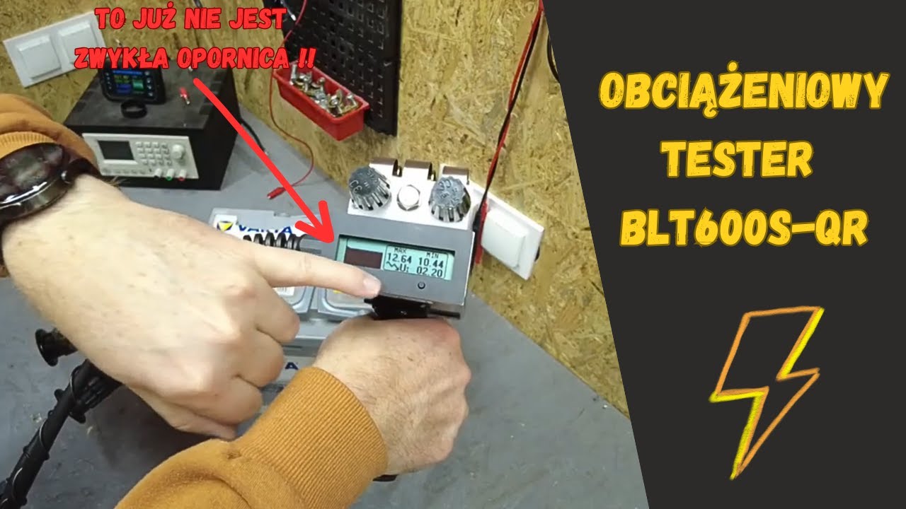 BLT600S-QR – Profesjonalny tester obciążeniowy akumulatorów | To już nie jest zwykła opornica!