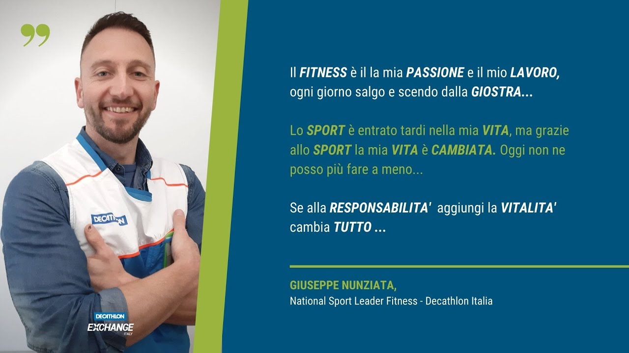 EP.4 - Intervista a Giuseppe Nunziata - Category Manager Fitness - Decathlon Italia
