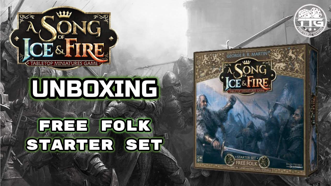 A song of Ice and Fire - Free Folk Starter Set Unboxing