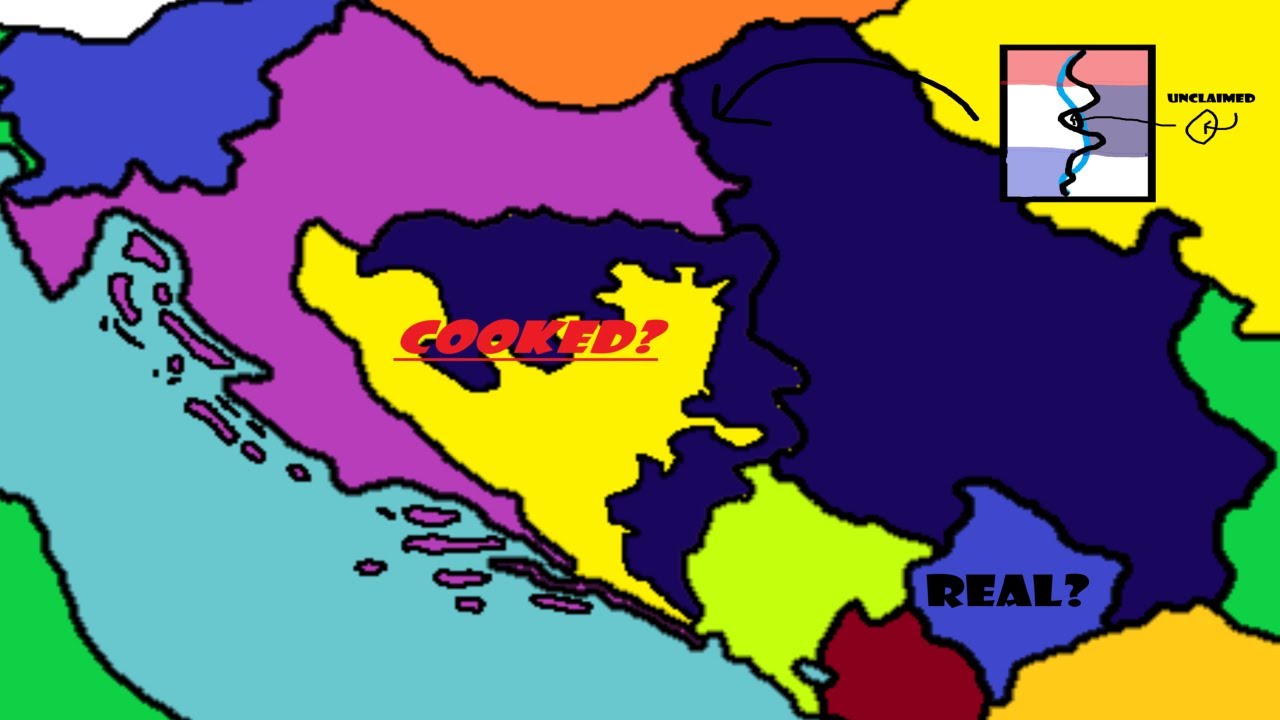 The chaos after The collapse of yugoslavia