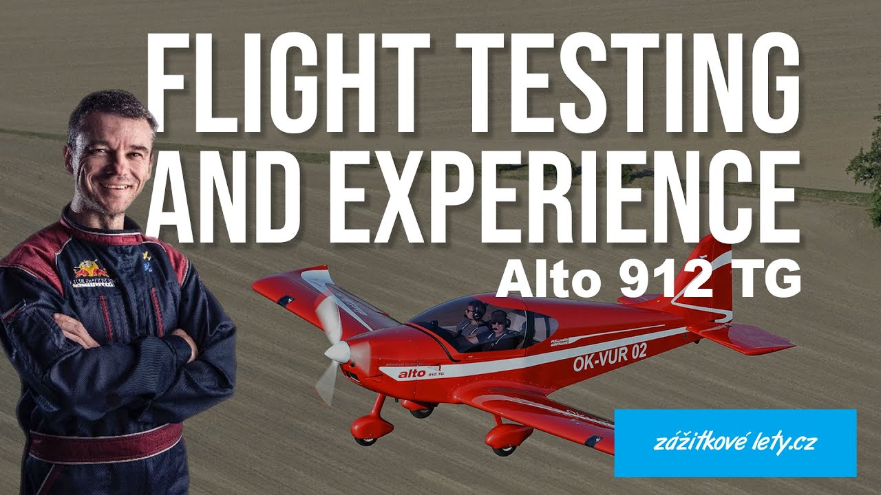 ALTO 912 TG Letový test