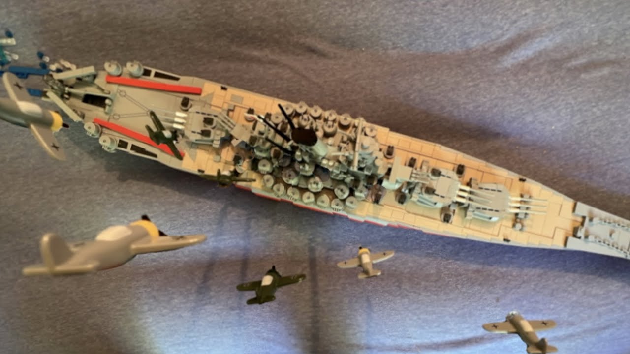 LEGO Sinking of the Yamato (Part II) | Stop Motion