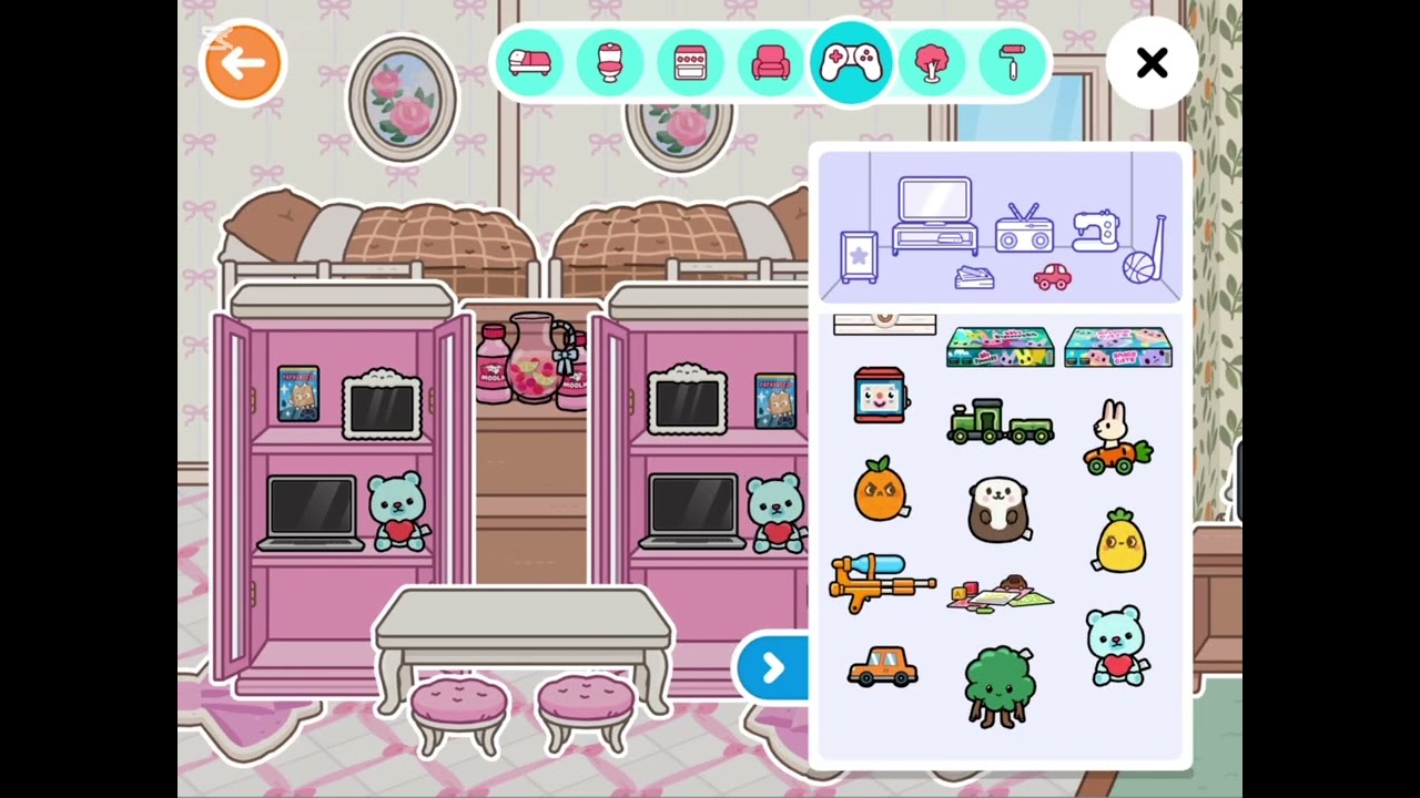 2 girls bedroom design idea 💖💖💖