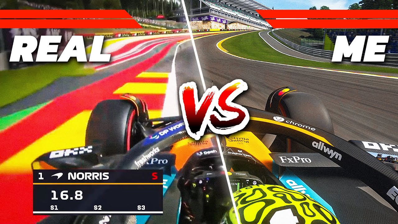 Can I beat the F1 2025 Belgian Grand Prix Pole Position Lap?