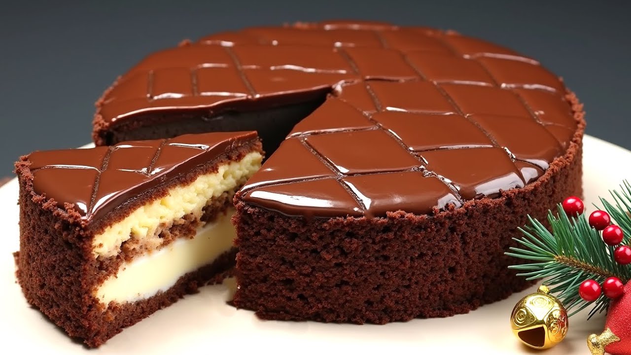 Der berühmte belgische Schokoladenkuchen! Das beste Weihnachtsrezept!