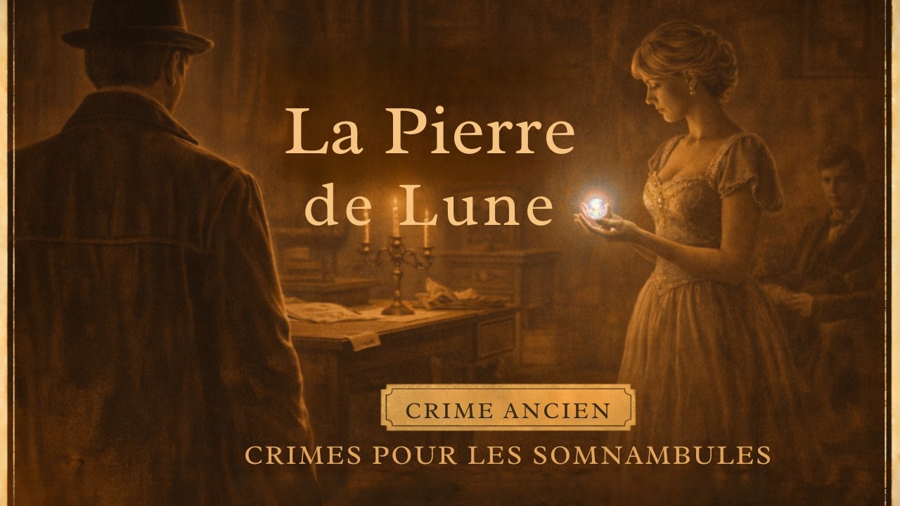 Histoire pour dormir – La Pierre de lune | Un diamant disparu au cœur d’un mystère (Roman ancien)
