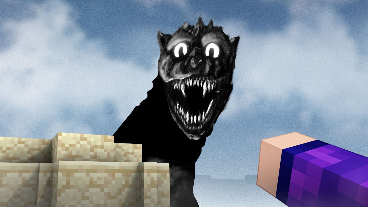 Sobrevivi ao THE MAN IN THE SUIT no Minecraft (O BIZARRO HOMEM NO TRAJE)