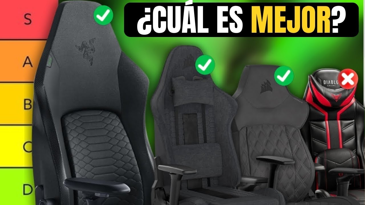 Las Mejores Sillas Gamer Calidad-Precio de 2026 [NO COMPRES EL MODELO EQUIVOCADO]