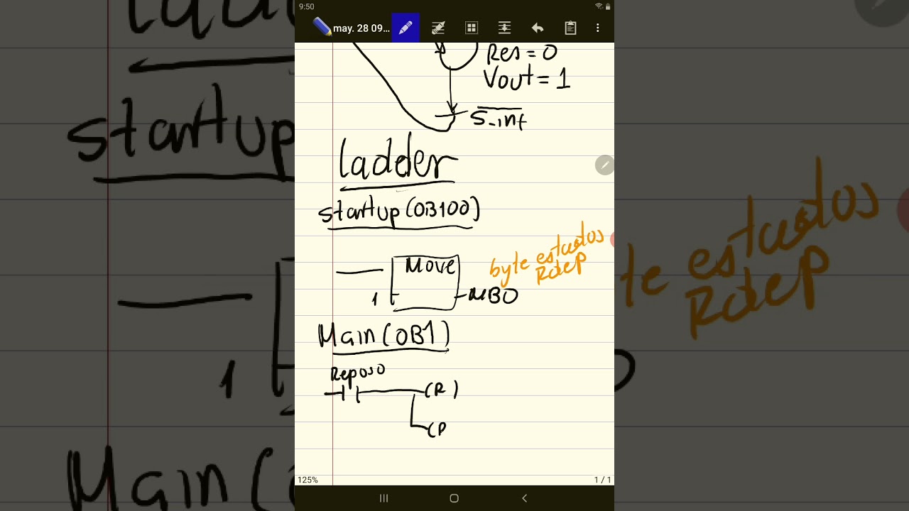Explicación Redes de Petri a Ladder (ejercicio más complejo)