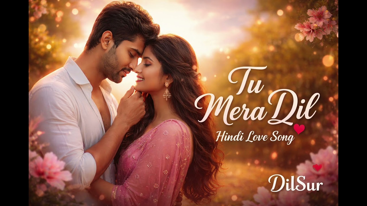 Tu Mera Dil ❤️ (तू मेरा दिल) | Hindi Love Song | Bollywood Romantic Music